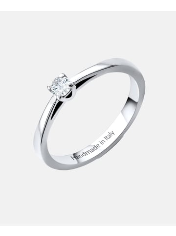 Diamant L'éternel Solitär-Ring aus 585 Weißgold