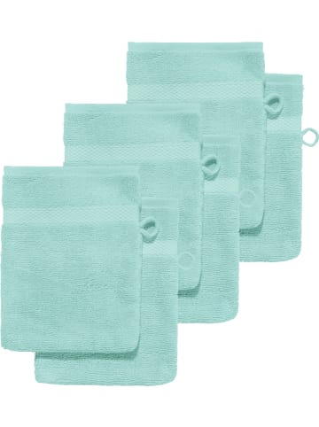 Erwin Müller Frottier Waschhandschuh 6er-Pack Sindelfingen in mint