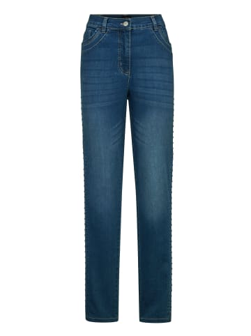 MIAMODA Jeans in mittelblau