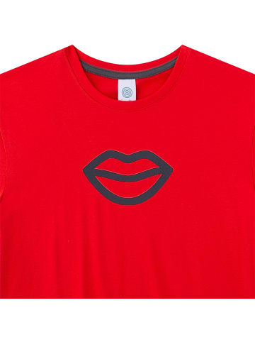 Sanetta Pyjama in Schwarz/Rot