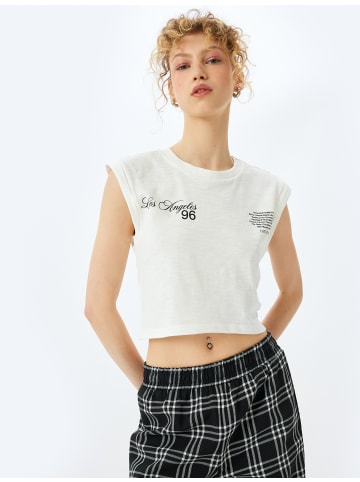 KOTON TANKTOPS in Ekru