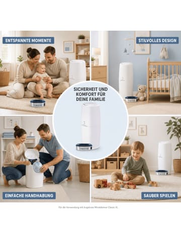 Kinderhaus Blaubär Angelcare TOP Windeleimer Classic XL mit Nachfüllkassette