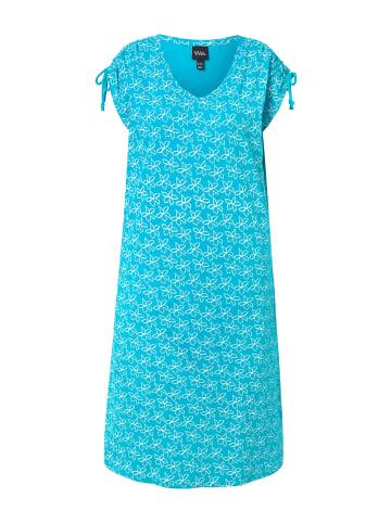 Ulla Popken Jerseykleid in blautürkis