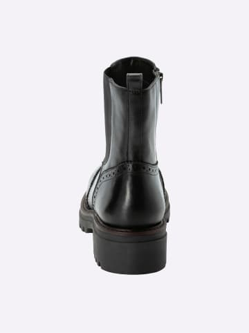 sheego Stiefelette in schwarz