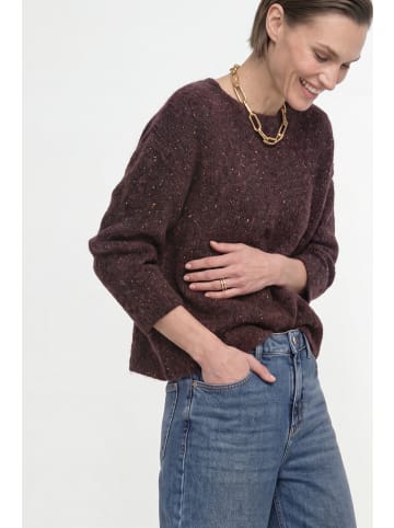 Rich & Royal Strickpullover in schoko - 0002