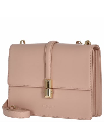 Seidenfelt Lilla Ro Boxy - Umhängetasche 24 cm (powder pink/gold) in powder pink/gold