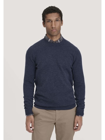 Hessnatur Strick Pullover in dunkelblau
