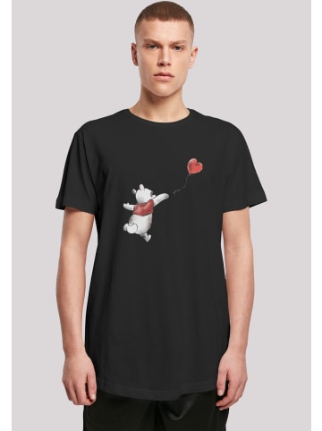 F4NT4STIC Long Cut T-Shirt Winnie Puuh Winnie & Balloon' in schwarz