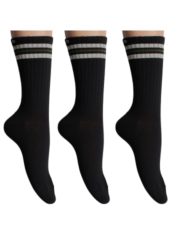 Fila 3er-Set: Socken in Black