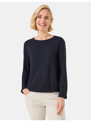 Gerry Weber Langarmshirt mit Paspel in Blau