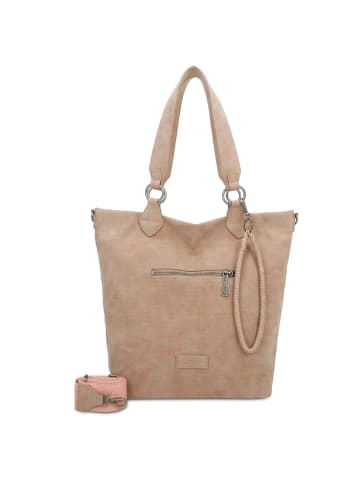 Fritzi aus Preußen Iggi03 Rub Shopper Tasche 40 cm in taupy