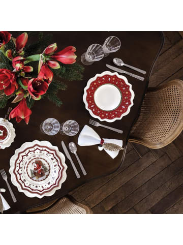Villeroy & Boch 12-tlg. Tafelservice Toy's Delight in Rot – in rot