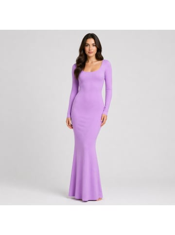 CFAB Maxi-Kleid in Violett