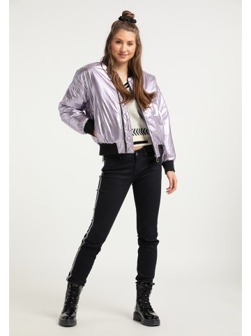 myMo Damen Bomberjacke in Flieder