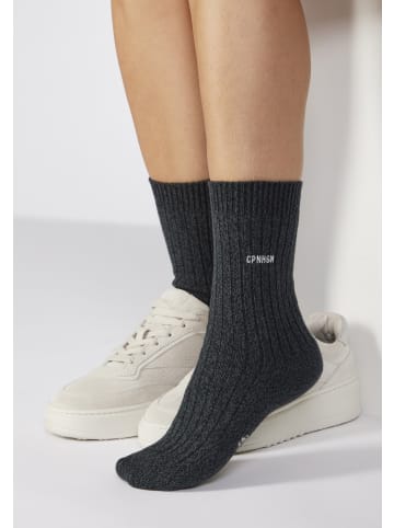 Copenhagen Studios Basicsocken in 1x dunkelgrün meliert