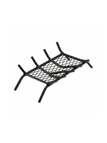 relaxdays Kaminrost in Schwarz - (B)58x (H)16 x (T)28 cm