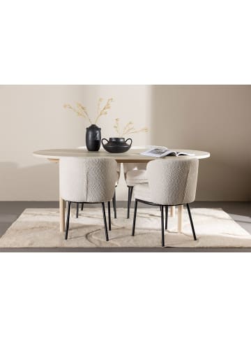 ebuy24 Essgruppe Andy (5-teilig) Whitewash 90 x 180 cm