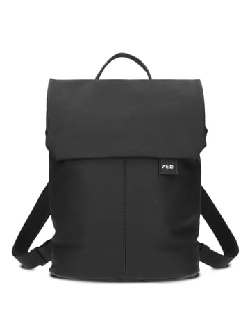 Zwei Mademoiselle.M Daypack 35 cm Laptopfach in nubuk black