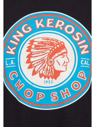 King Kerosin King Kerosin T-Shirt Chop Shop in schwarz