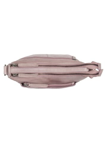 The Chesterfield Brand Caroline Schultertasche Leder 25 cm in lavender lila