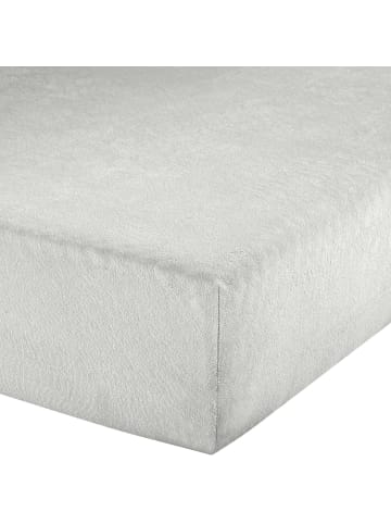Erwin Müller Frottee Spannbettlaken Füssen in weiß