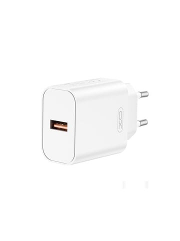 XO XO Wandladegerät CE33 QC 18W 1x USB weiß