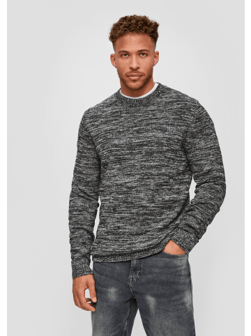 s.Oliver Strickpullover langarm in Schwarz