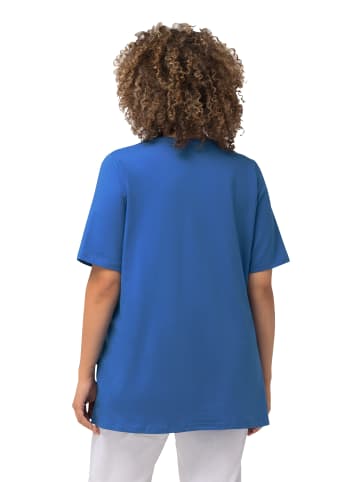 Ulla Popken Shirt in mittelblau