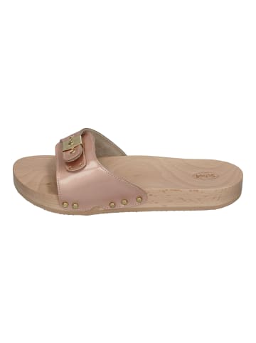 Scholl Pantoletten PESCURA FLAT FLEX in rosa