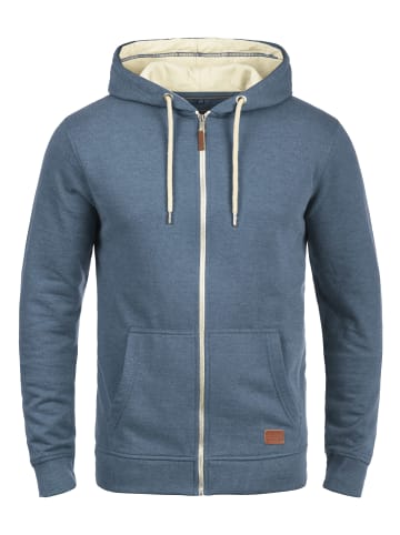BLEND Kapuzensweatjacke BHHulker in Blau