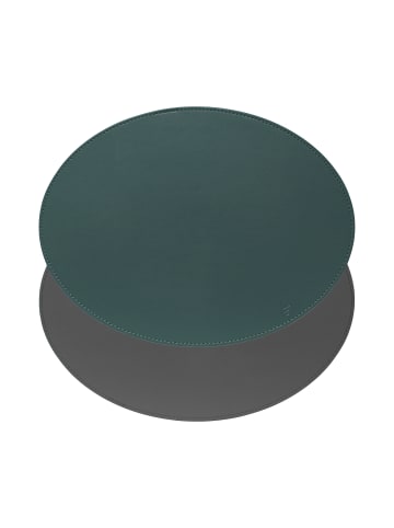 FREEFORM Platzset DUO, Oval, Petrol/Anthrazit