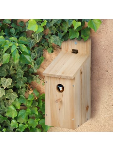 relaxdays Nistkasten-Bausatz in Natur - (B)11,5 x (H)29,5 x (T)17 cm