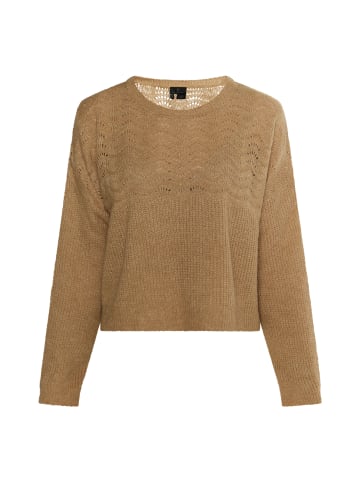 DreiMaster Klassik Pullover in Kamel