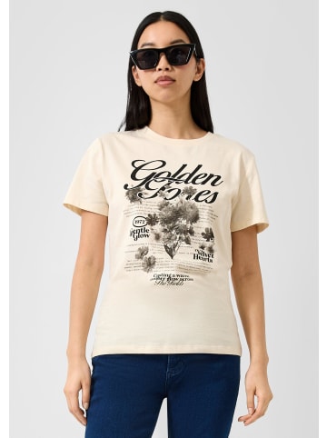 QS T-Shirt in 08D0_helles beige