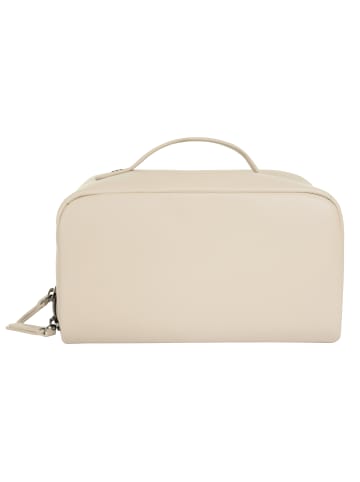 Bugatti Kulturtasche ALMATA Kunstfaser in beige