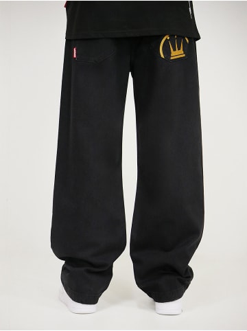 DADA Premium Baggy Jeans mit Komfort und Funktion in Schwarz-2