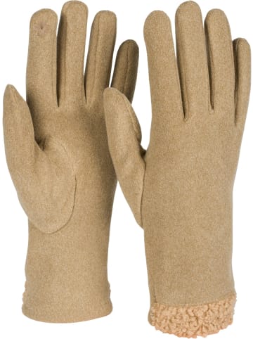 styleBREAKER Touchscreen Handschuhe in Camel