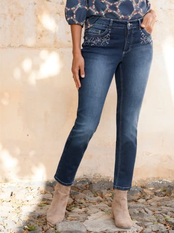 WITT WEIDEN Jeans in blue-stone-washed