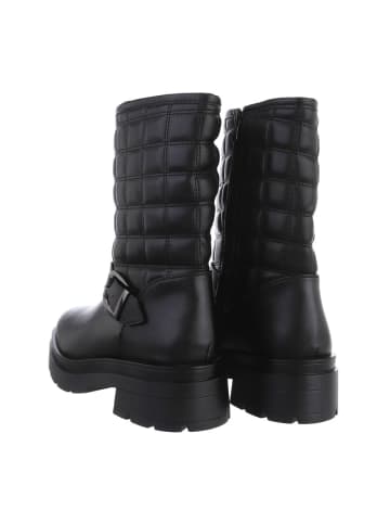 Ital-Design Stiefelette in Schwarz