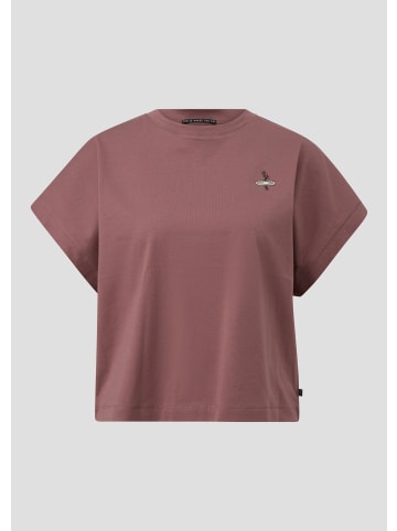 QS T-Shirt in 4438_aubergine
