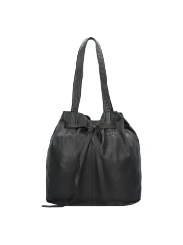 Greenburry Nappa Beuteltasche Leder 37 cm in black