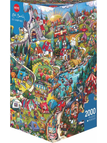 HEYE Go Camping! Puzzle 2000 Teile