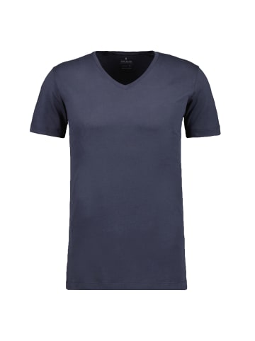 Ragman T-Shirt 2er Pack in Dunkelblau