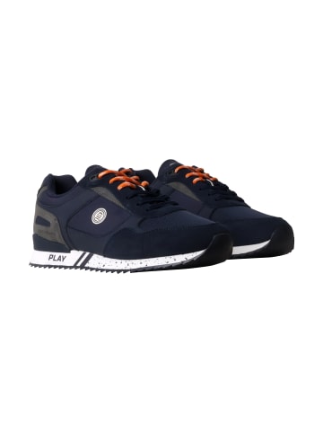 Serge Blanco Sneaker aus Chamonix-Leder Blau