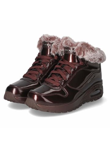 Skechers Schnürstiefel  in bordeaux