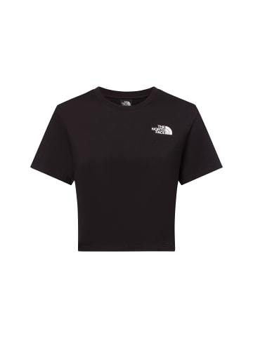 The North Face T-Shirt Simple Dome Cropped in schwarz weiß - 0005