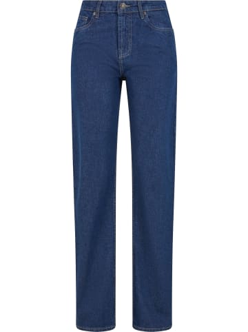 Urban Classics Jeans in mid deep blue washed