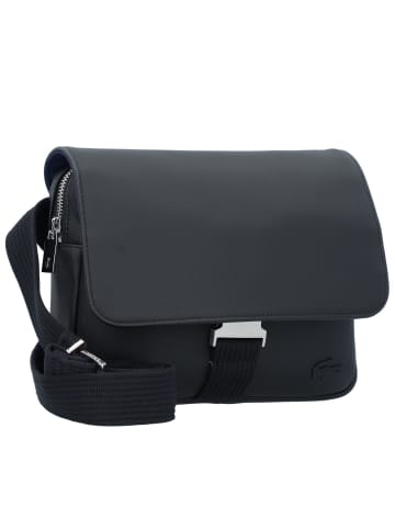 Lacoste Core Essentials Men S Classic Messenger 25 cm in noir