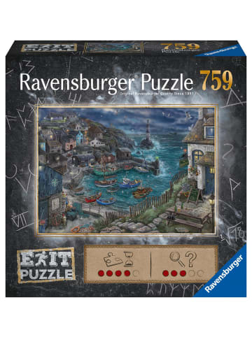 Ravensburger Ravensburger EXIT Puzzle 17365 Das Fischerdorf - 759 Teile Puzzle für...