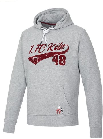 Fußballverein 1. FC Köln Hoodie "Hoodie Constantinstraße" in Grau